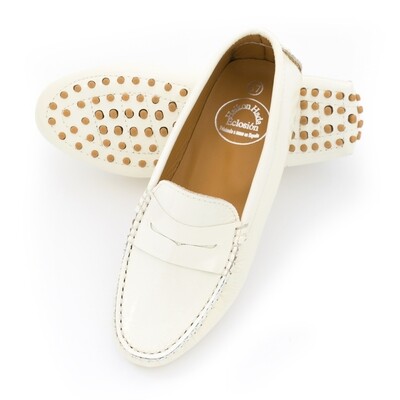 Mocasines Tania Carrara Hueso