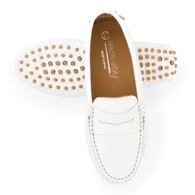Mocasines Tania Carrara Blanco