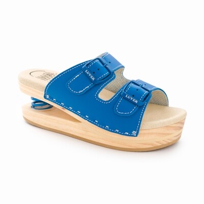 Sandalia con Muelle 2101-A Azul