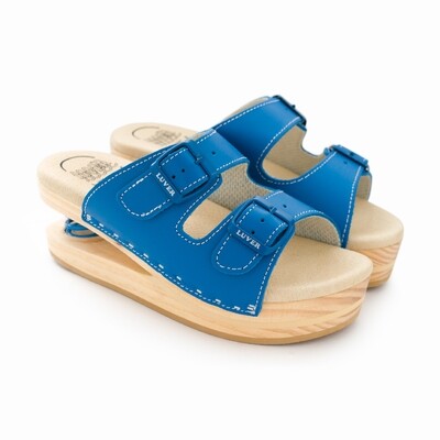 Sandalia con Muelle 2101-A Azul