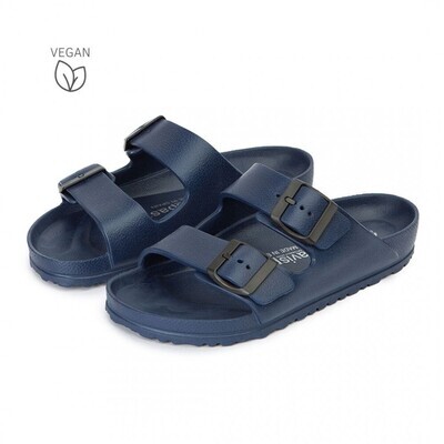 Sandalia Unisex Bio EVA Hebillas Azul New Coachella