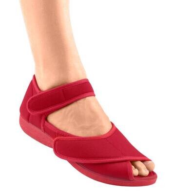 Sandalia Rojo zapatilla bio con velcro Gaviota