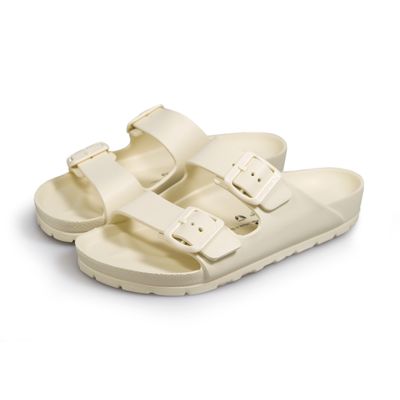 Sandalia Bio EVA Hebillas Hueso blanco New Coachella