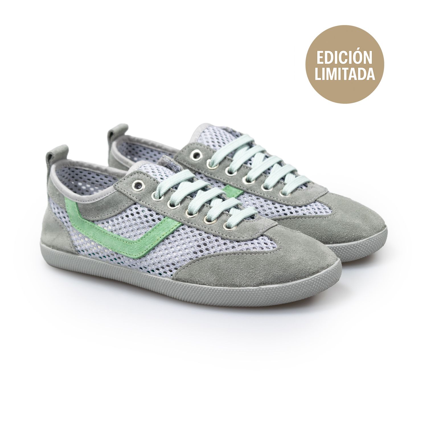 Zapatillas transpirables RETE gris para mujer – Comodidad con estilo Haikon Hada