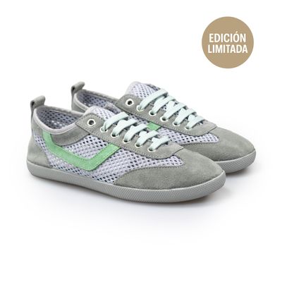 Zapatillas transpirables RETE gris para mujer – Comodidad con estilo Haikon Hada