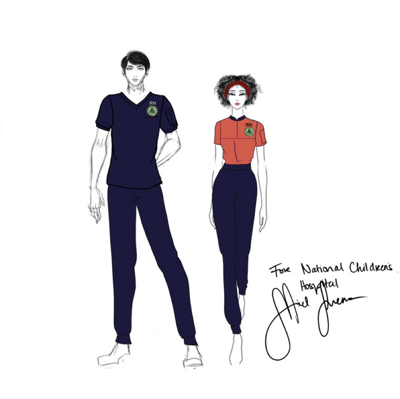NCH Nursing 3 - Rust & Navy