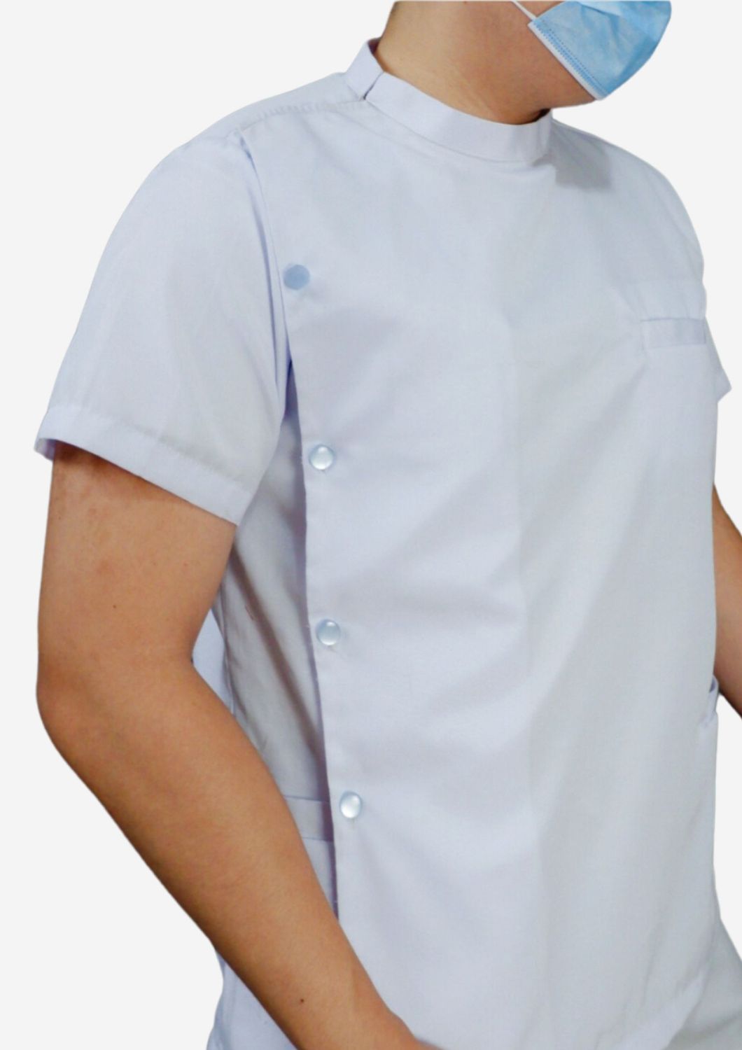 Semi High Collared Uniform - Side Opening