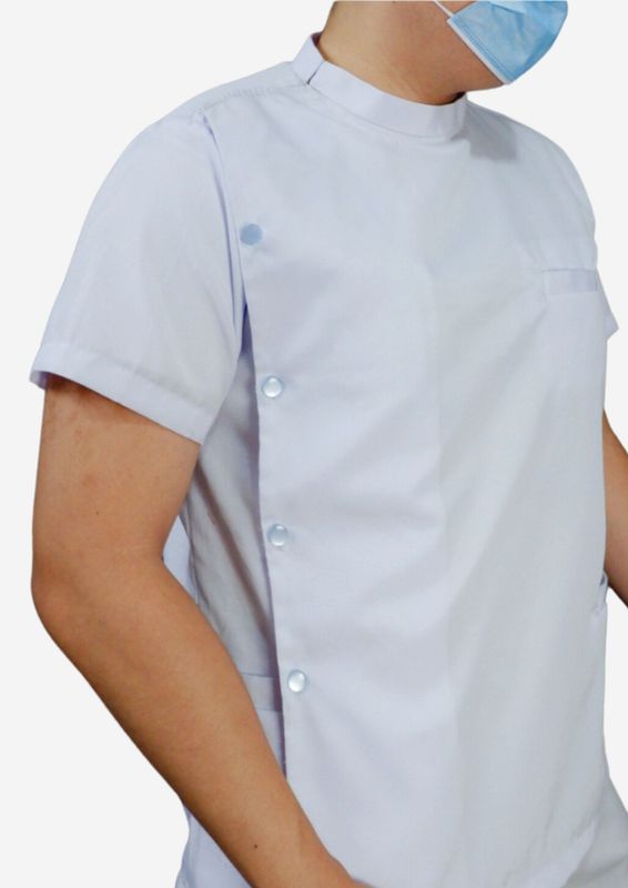Semi High Collared Uniform - Side Opening