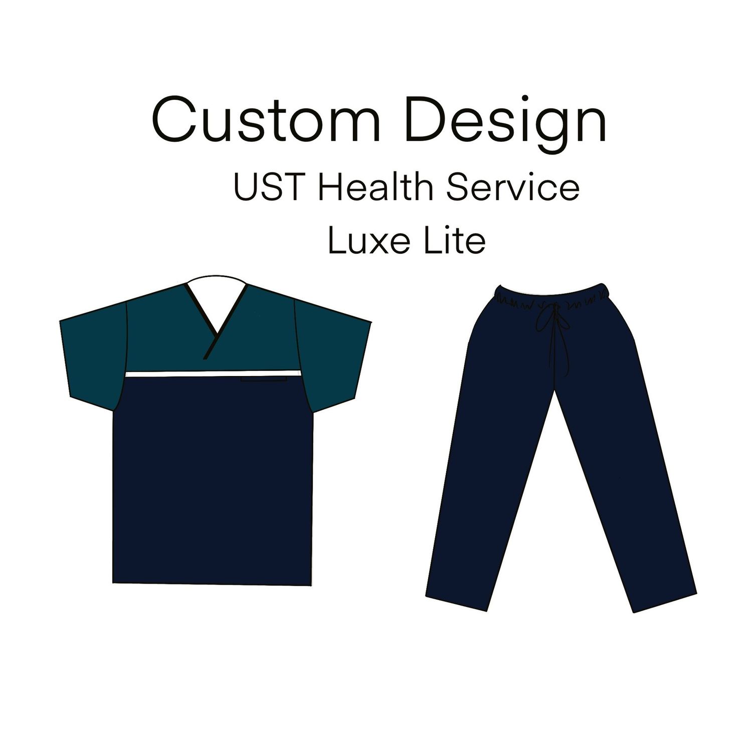 Custom Scrubs - UST Health Service