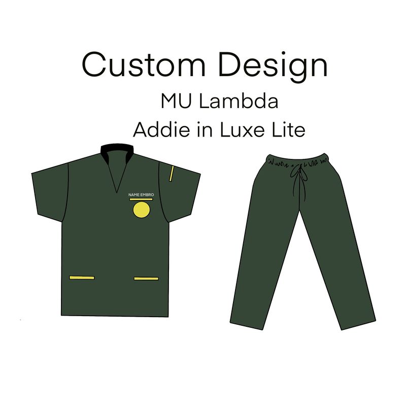 Custom Scrubs MU Lambda