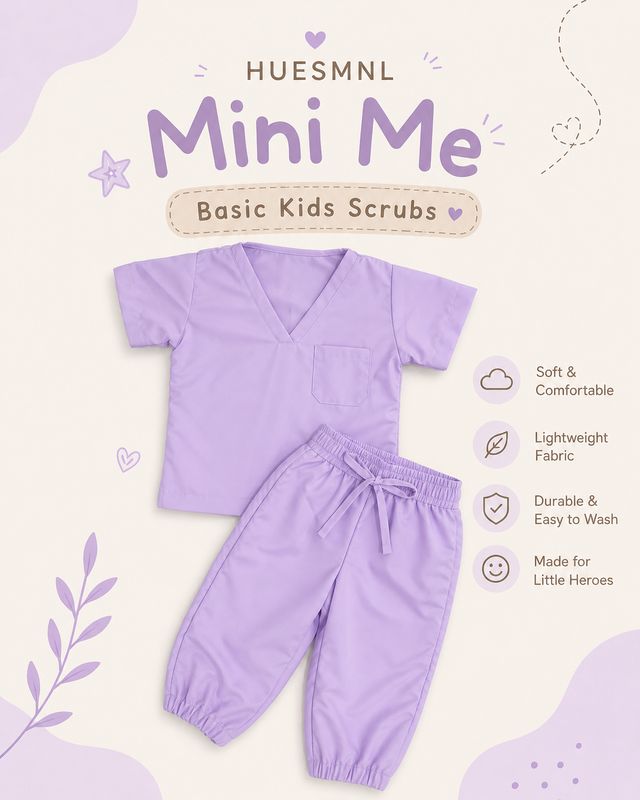 Mini Me (Kids) Scrubs Set