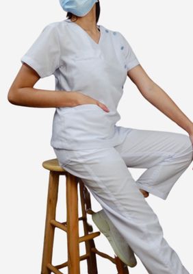 V-Neck Uniform - Side Opening (Unisex) V-Neck Uniform - Side Opening (Unisex)