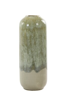 Vase DULCI Vert olive D14 x H37,5cm - Light & Living 
