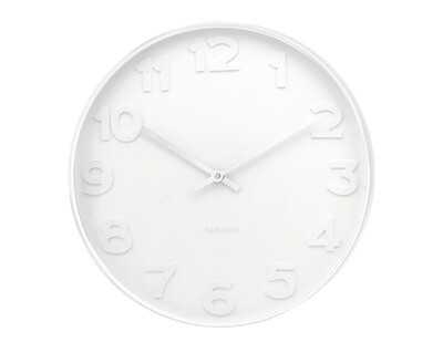 Horloge Murale Blanc D51cm - Karlsson