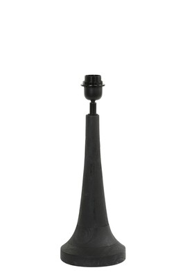 Pied de lampe JOVANY H35cm Noir - LIGHT & LIVING