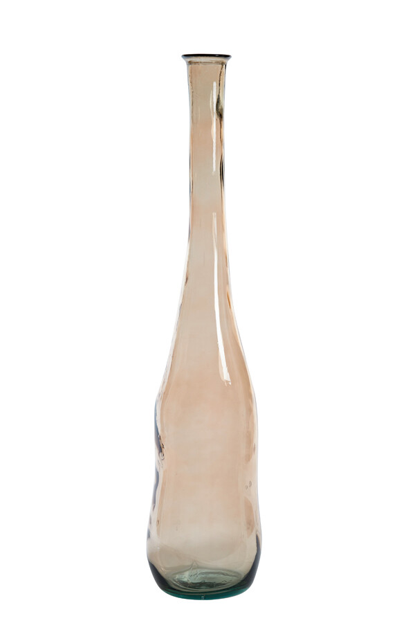 Vase VONIGO D18cm Verre brun clair - Light & Living