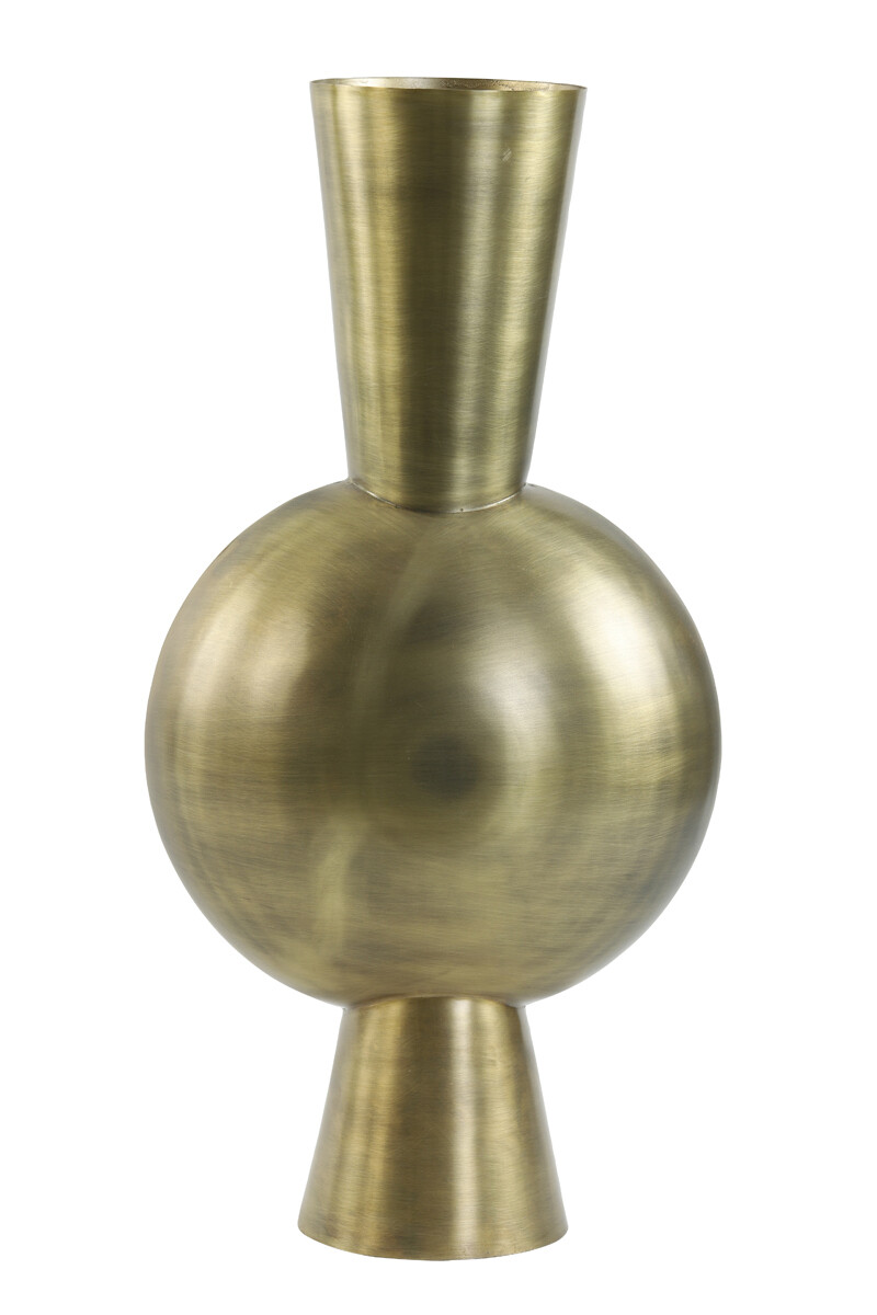 Vase KAVANDU H53cm Bronze antique - Light & Living