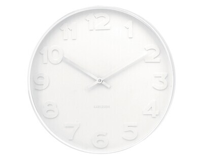 Horloge Mr. Blanc D37,5cm - Karlsson
