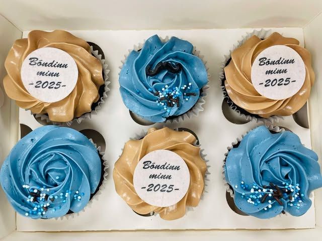 Bónda cupcakes