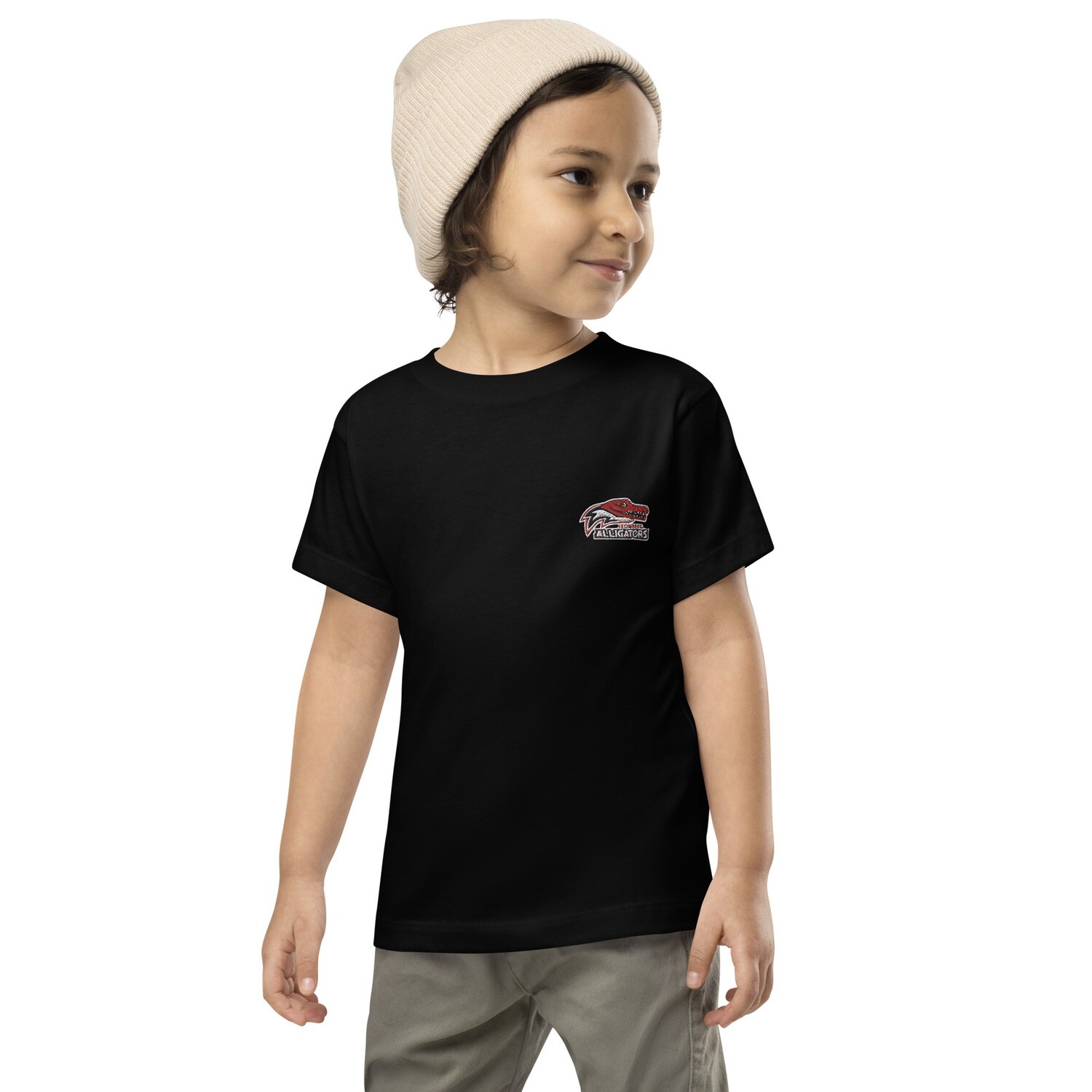 Kids Short Sleeve T-Shirt - Alligators Base-Line