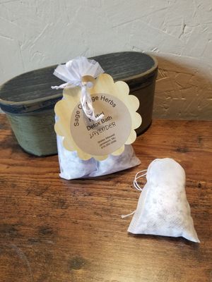 Mesh Detox Bath Tea