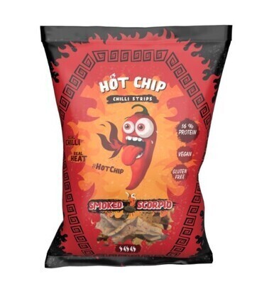 HOT CHIP  - Tiras de Milho Scorpion Fumado - 80grs