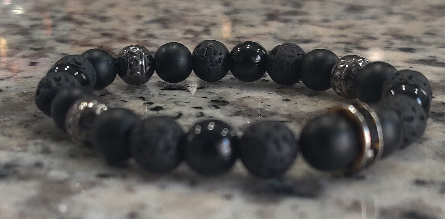 Black Onyx Power bracelet by Aranny&#39;s