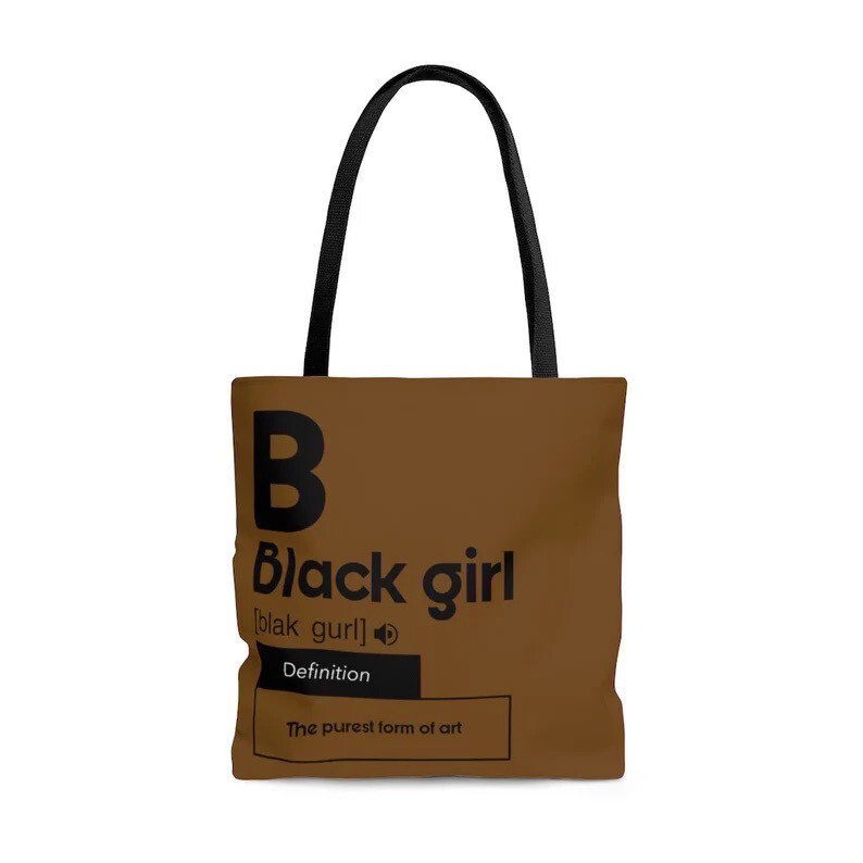 Black Girl Tote