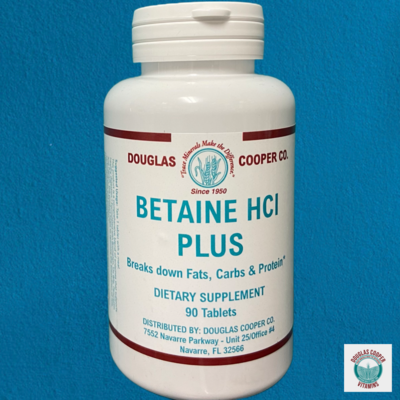 Betaine:HCI Plus, 90 Tabs