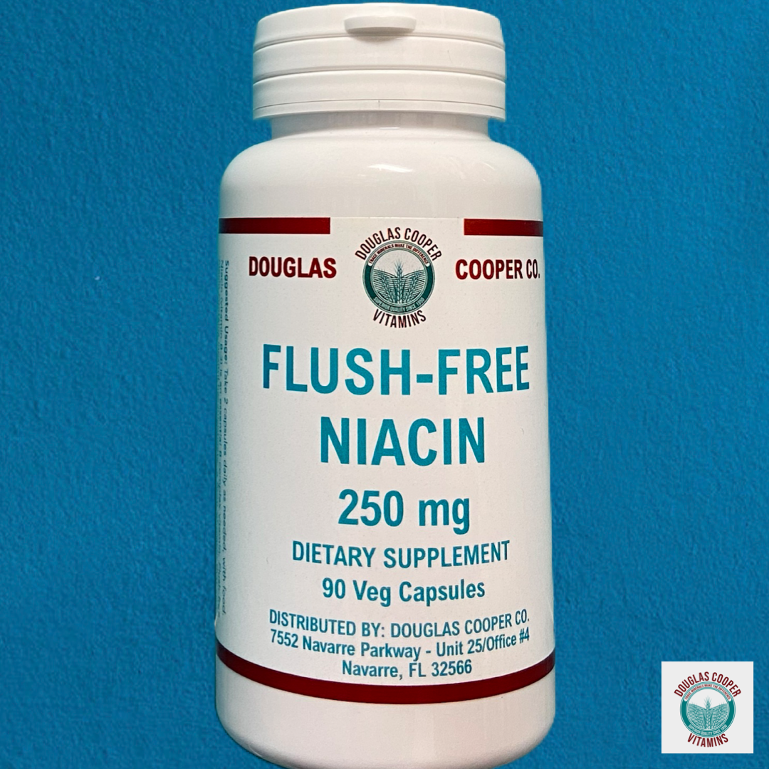 Niacin FLUSH FREE: 250mg, 90 Vcaps