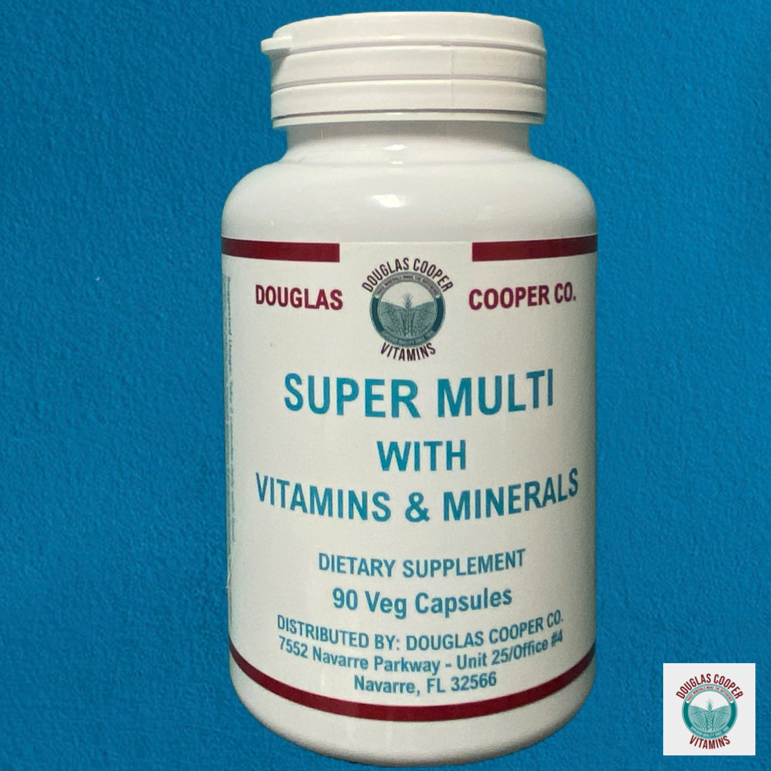 SUPER-MULTI Vitamins &amp; Minerals: 90 Capsules
