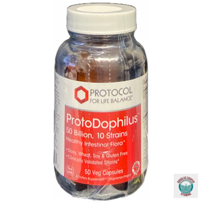 ProtoDophilus 50 Billion - 10 Strains, 50 vcaps