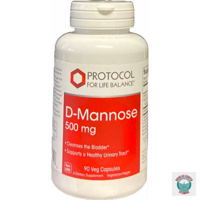D-Mannose 500mg, 90 vcaps