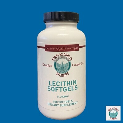 Lechitin: 1,200mg, 100 Gels