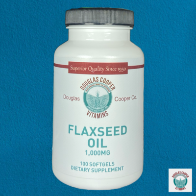Flaxseed Oil: Organic, 100 Softgels