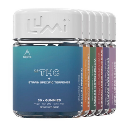 Lumi Delta 9 THC Gummies (w/ Terpenes and Minor Cannabinoids)