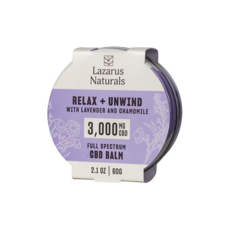 Lazarus Naturals CBD Balms (Relax or Recovery)