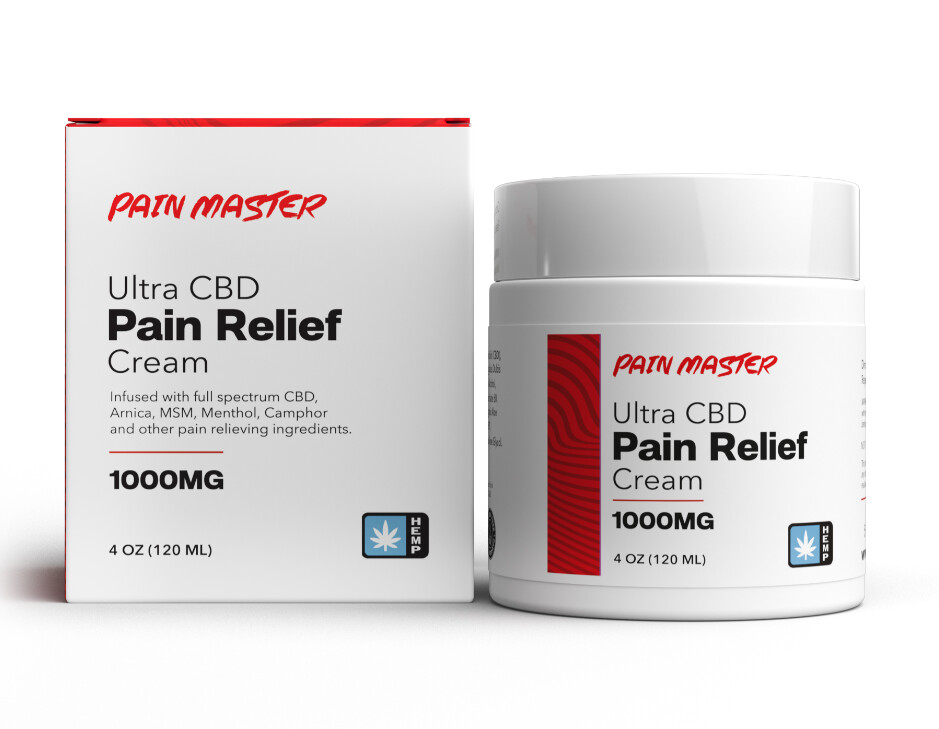 Pain Master Pain Relief CBD Cream 1000MG