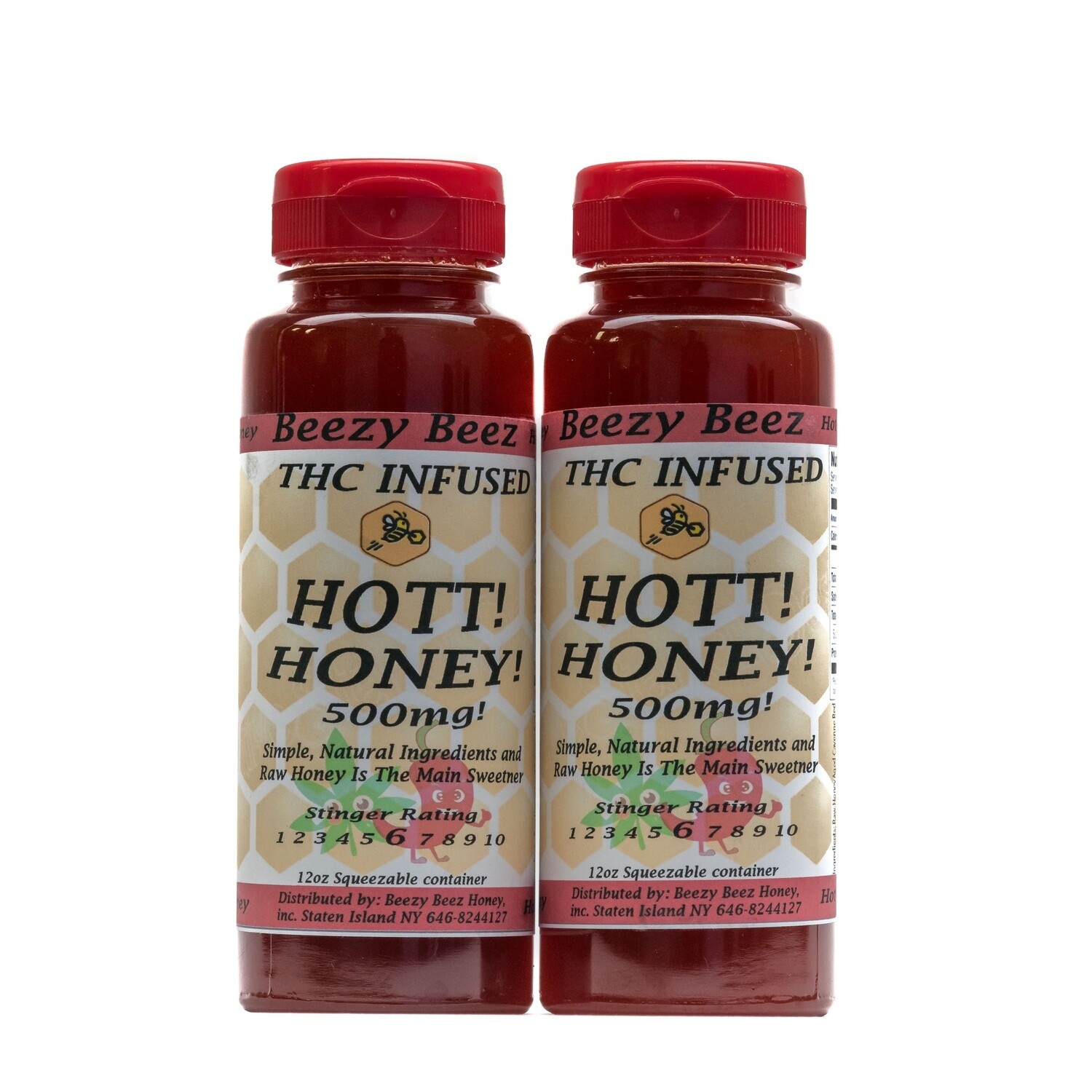 Hott Honey Condiment Sauce | 500mg D9 THC