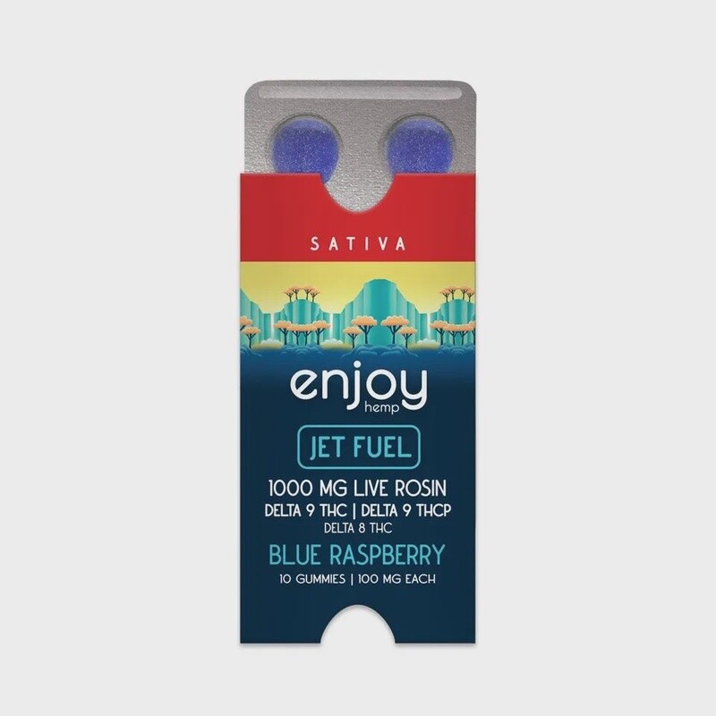 Enjoy - 3000mg Gummies (300 mg Each | THCP+D9+D8 | 10 Gummies)