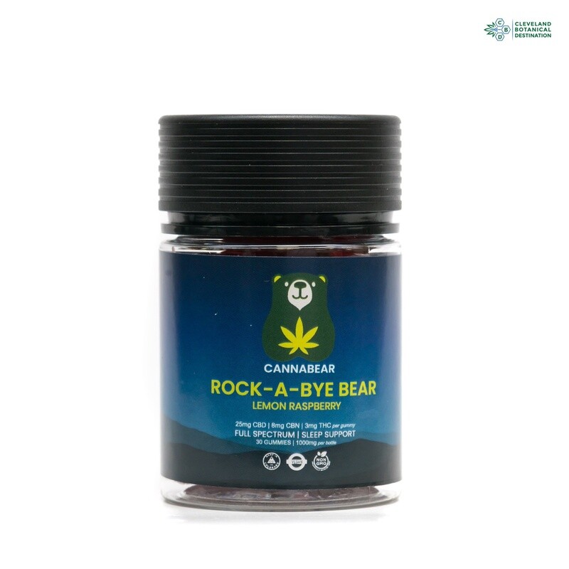 Cannabear-  Rock-A-Bye Bear Full Spectrum Sleep Gummies