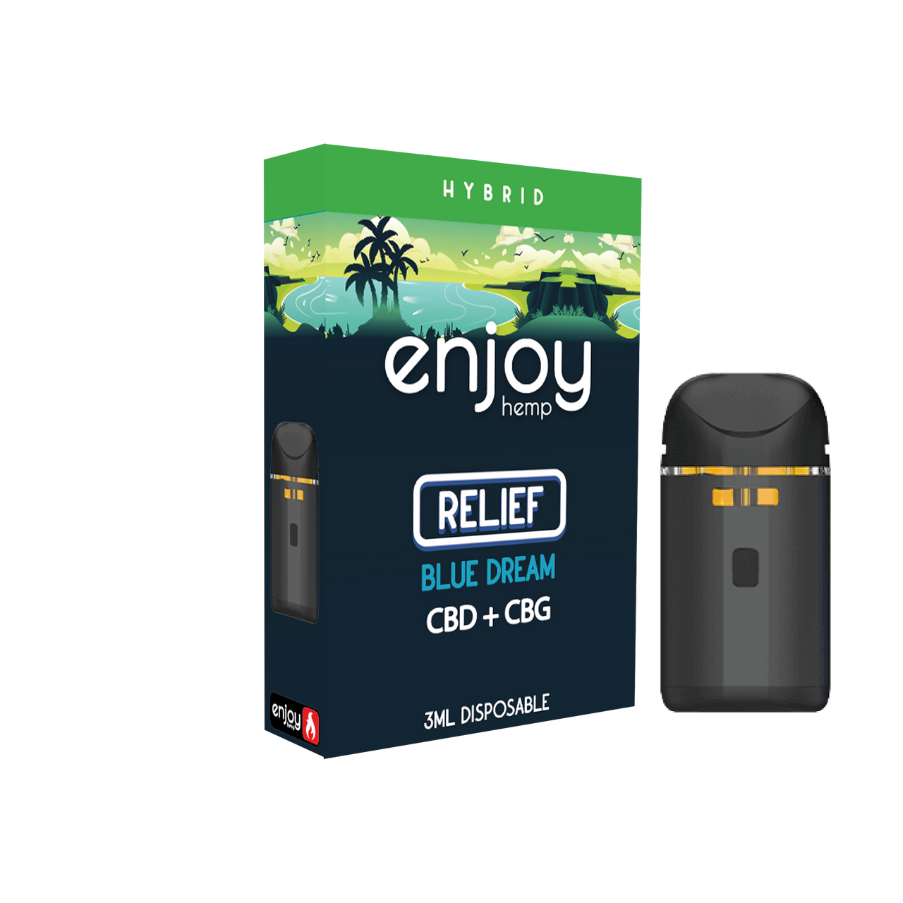 Enjoy - Pure CBD Vapes (THC-Free) 3ML