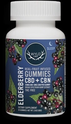 Wyld THC-Free CBD + CBN Sleep Gummies