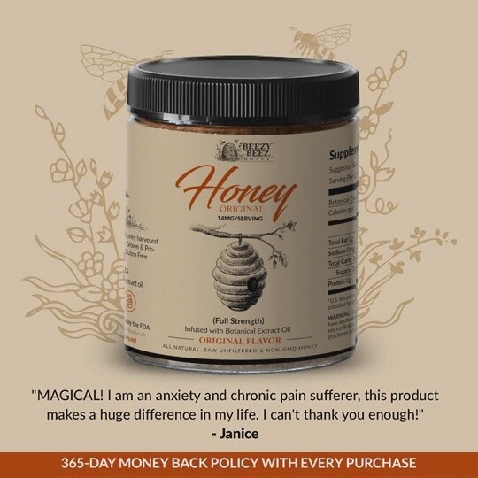 Beezy Beez CBD Honey