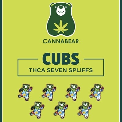 Cannabear - CUBS -THCA Short Pre-Rolls