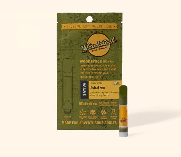 Woodstock - THCa Liquid Diamond Live Resin 1.0g Cartridge