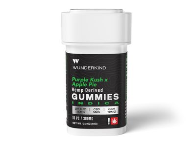 Wunderkind - Terpene Infused Artisan Gummies – Black Line 15MG THC