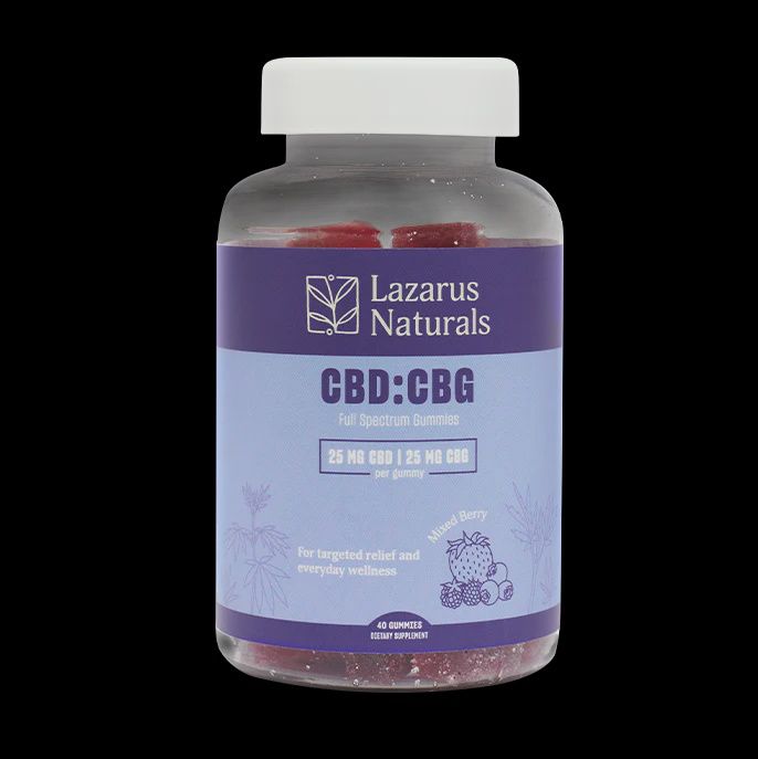 Lazarus Naturals CBD:CBG Full Spectrum Gummies