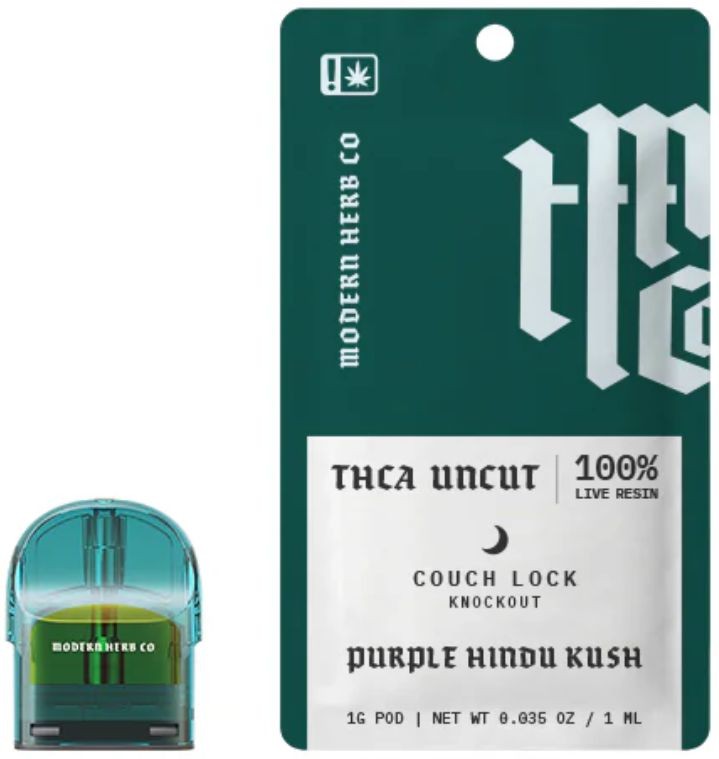 Modern Herb - Live Resin x THCA Pod Refills, Strain: Purple Hindu Kush(I)