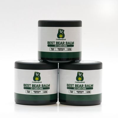 Cannabear Best Bear Balm 3:1 CBG:CBG25.00